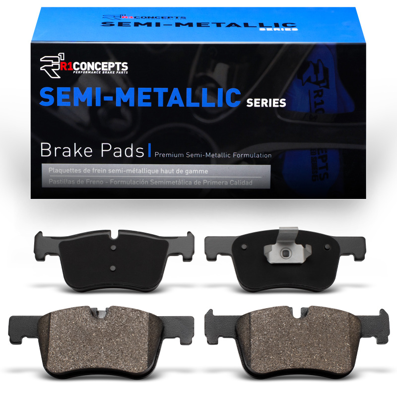BMW 320i Brake Pads - Front - R1 Concepts - Semi Met - `13-`17